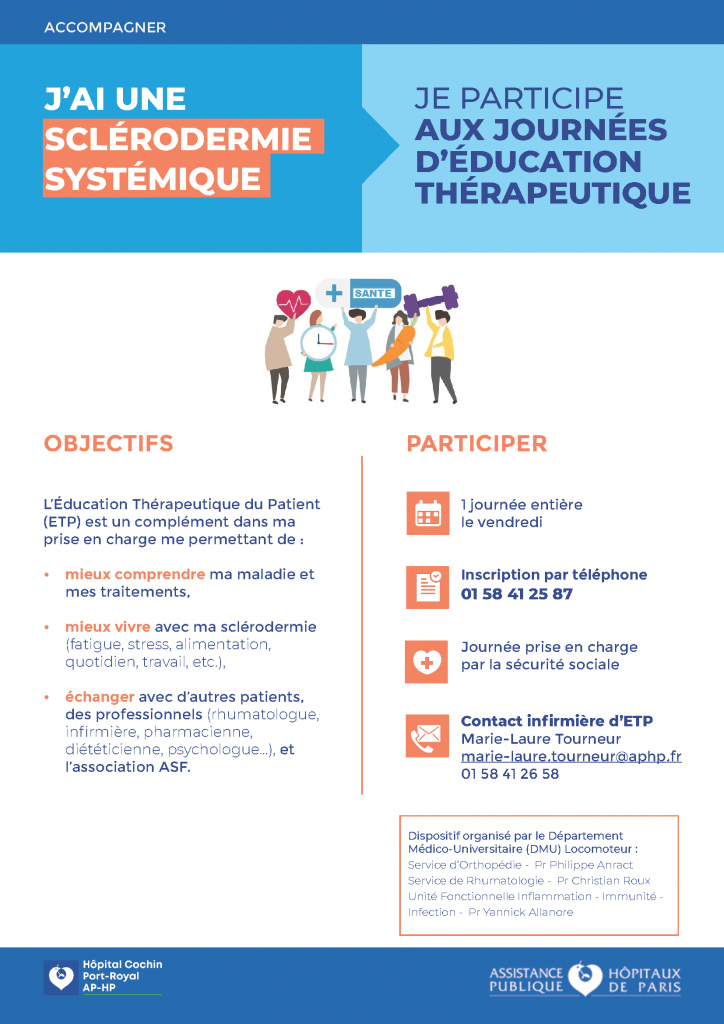 ETP patient sclérodermie systémique